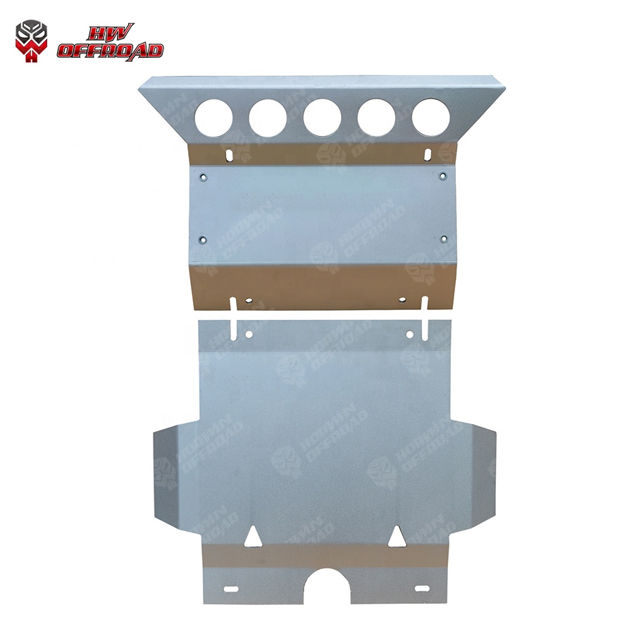 Auto Parts Steel Aluminum Lower Bumper Guard Skid Plate Engine Guard for Hilux 2005-2015