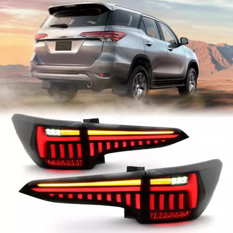 Taillight Assembly Turn Signal Parking Light Brake Rear Lamp Full LED Tail Lights For Fortuner 2016-2020