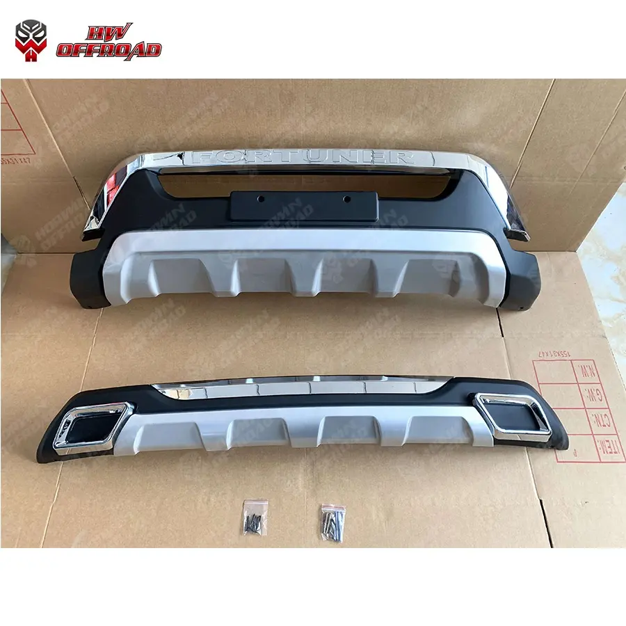 Car Parts Car Exterior Accessories Front and Rear Bumper Guard Protector Kit For Fortuner 2021+
