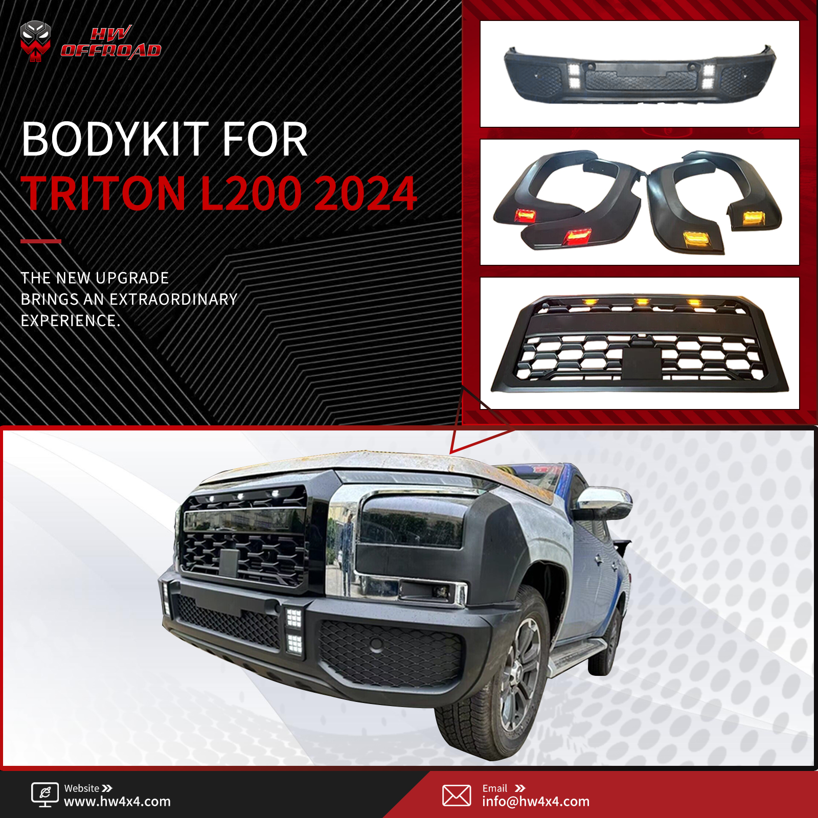 Bodykit for Triton L200 2024