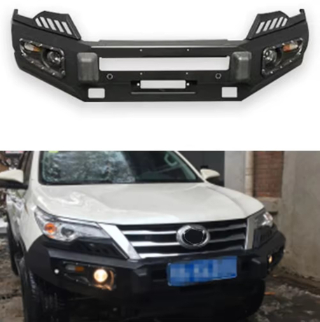HW 4x4 Offroad Steel Front Bumper For Fortuner 2016+