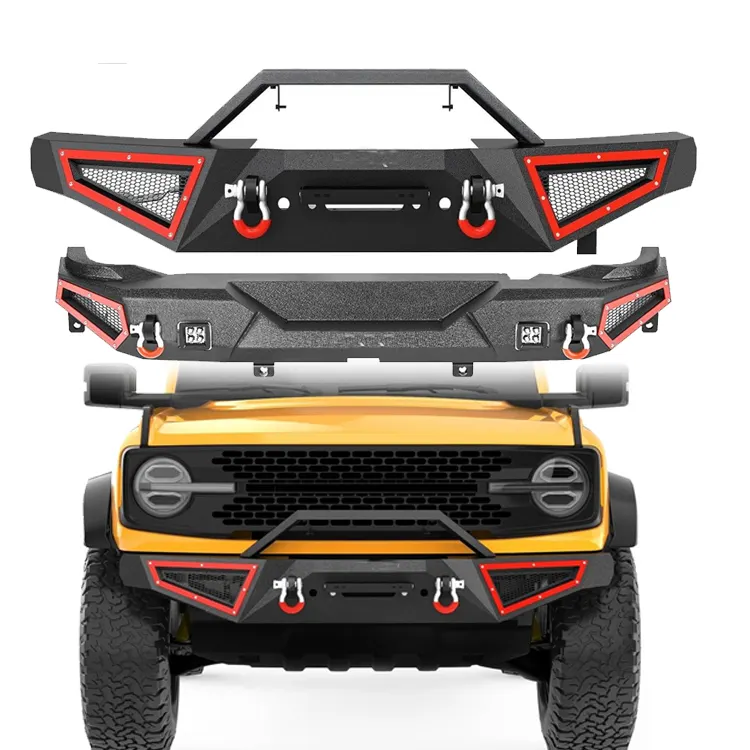 4x4 Accessories Bull Bar Rear Bumper for Bronco