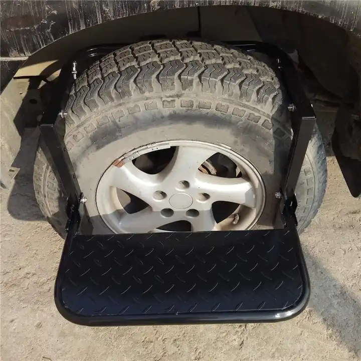 4x4 Accessories Tire Wheel Step Fold style For Ford Ranger T6 T7 T8 2012-2021