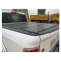 4WD Pickup Accessories FOUR-FOLD SOLID HARD TONNEAU COVER with tracks for Toyota Tacoma All Years