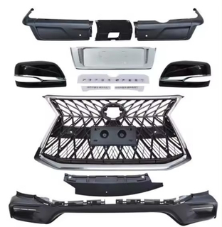 HW Car Tuning 2018 Sport edition upgrade kit front rear bumper grille complete kit For Lexus LX570 2016-2018
