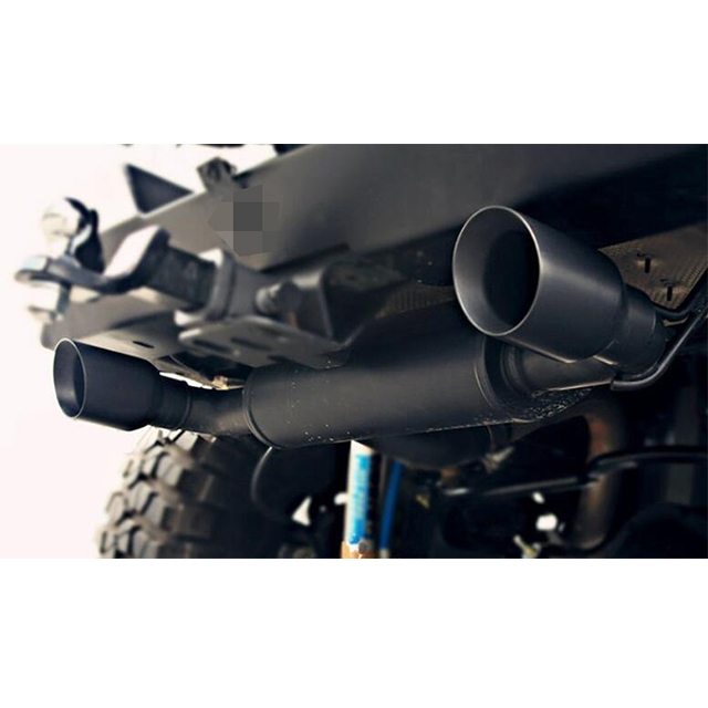 "Black Series" Exhaust for Jeep Wrangler JK