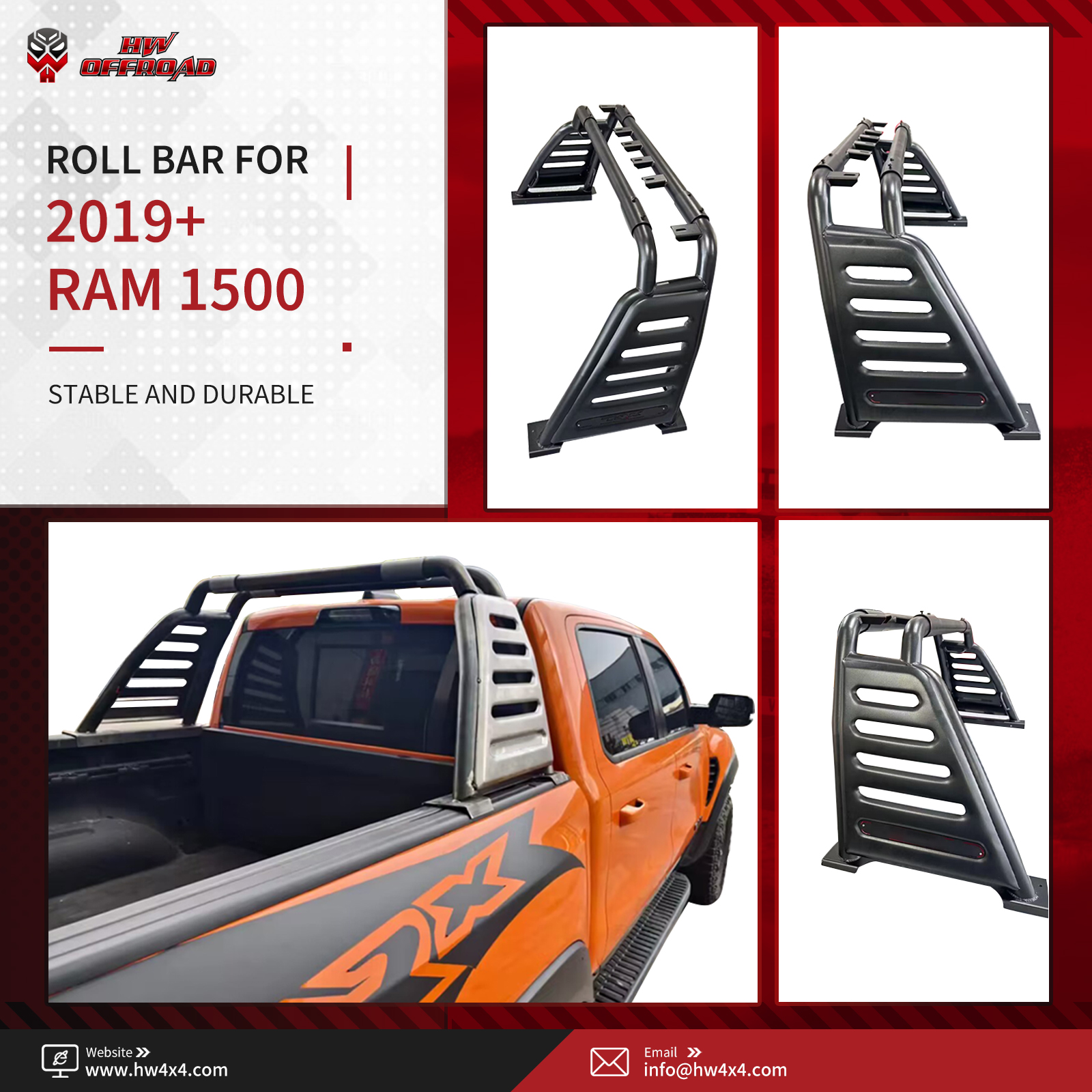 Roll Bar for 2019+ Ram1500