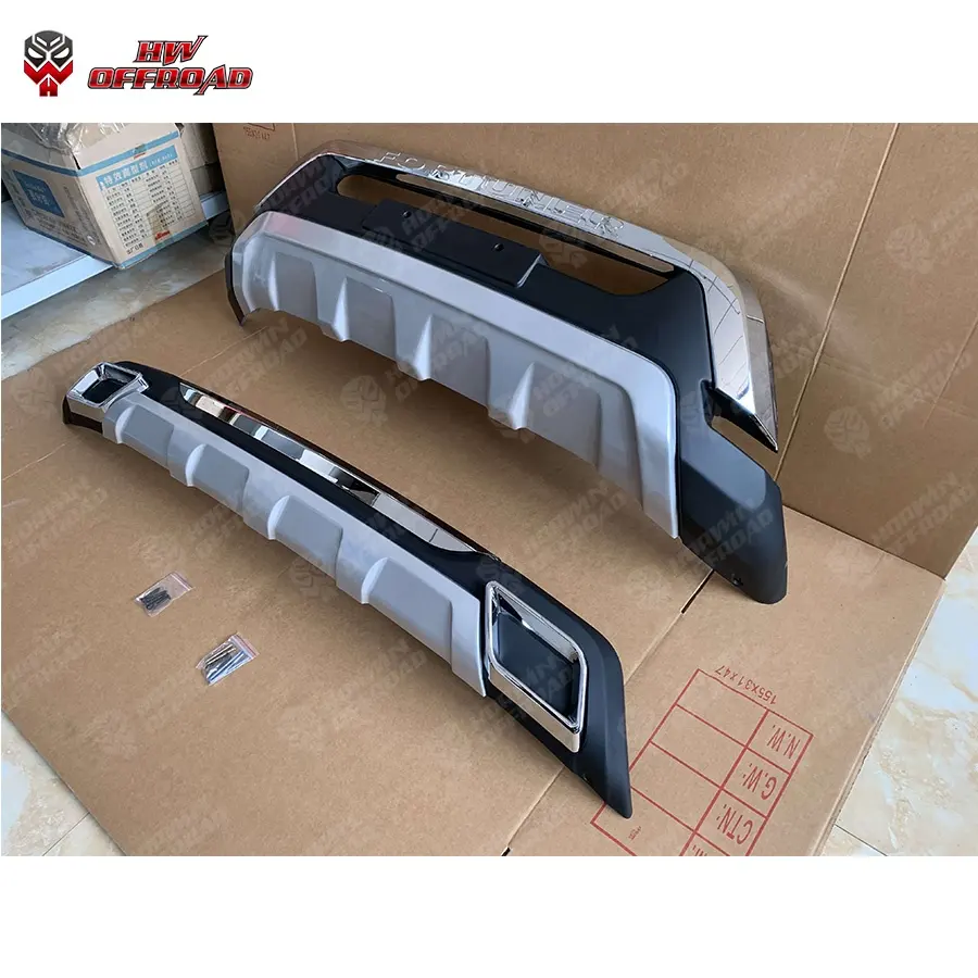 Car Parts Car Exterior Accessories Front and Rear Bumper Guard Protector Kit For Fortuner 2021+