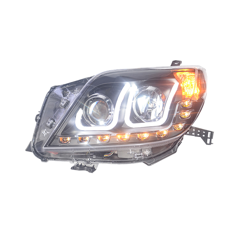 HW 4X4 Offroad Car LED Headlights Front Lamps For Land Cruiser Prado 2010-2013