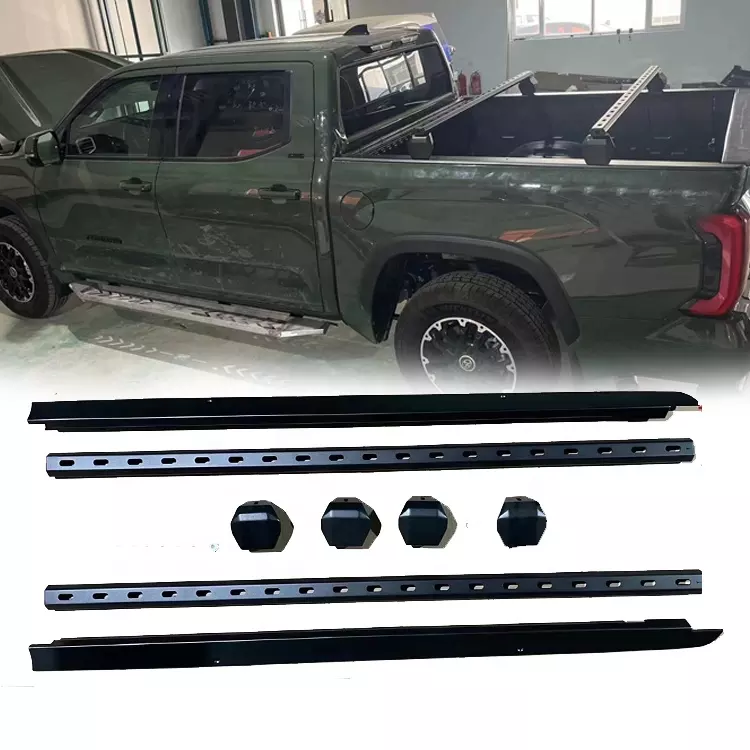 2022 Truck Bed Rack Luggage Baggage Carrier Cross Bar for Tundra Accessories Parts