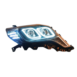 HW 4X4 Offroad Car LED Headlights Front Lamps For Land Cruiser Prado 2014-2017