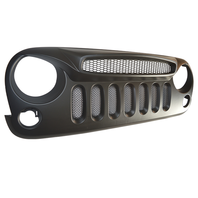 Grille with mesh for Jeep Wrangler JK