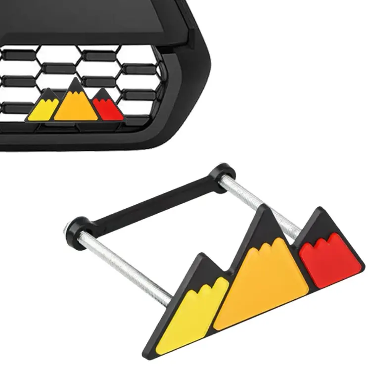3 Colors Emblem Badge Front Grille Sticker For Tacoma