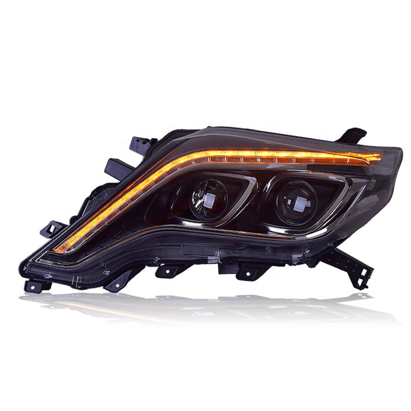 HW 4X4 LED Car Headlights Front Lamps For Land Cruiser Prado 2014-2017