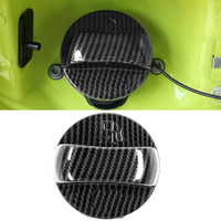 ABS Carbon Fiber Style Inner Oil Fuel Tank Cover Trim for Jimny JB74 JB64 2019+