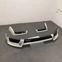 Upgrade to 2019 TRD style lc200 body kit front bumper lip for toyota lc200 land cruiser 2016-2020 rear bumper sopiler