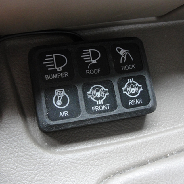 Universal Switch Control system for Jeep Wrangler JK