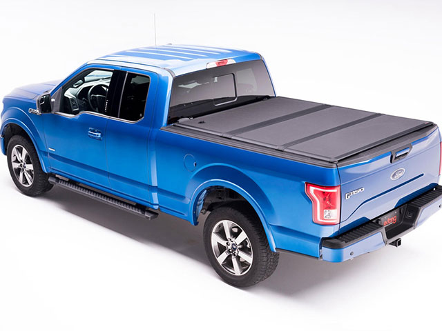 Hard Solid Trifold Tonneau Cover for Toyota Tundra 07-18 5.5ft-8ft Bed Cover