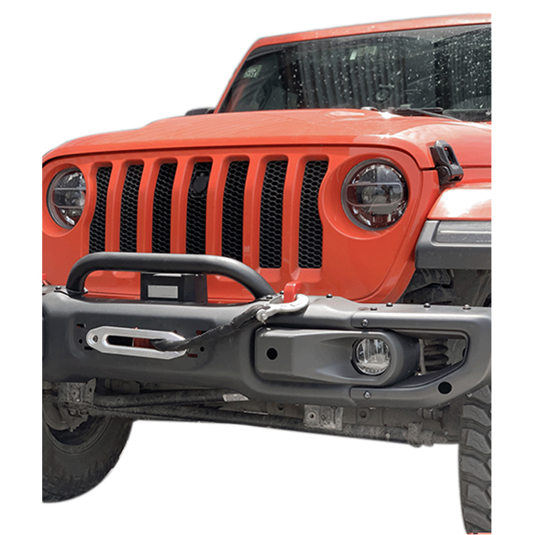 JL 10th anniversary front Bumper for Jeep Wrangler 2018+ with U bar with/ without rador hole 