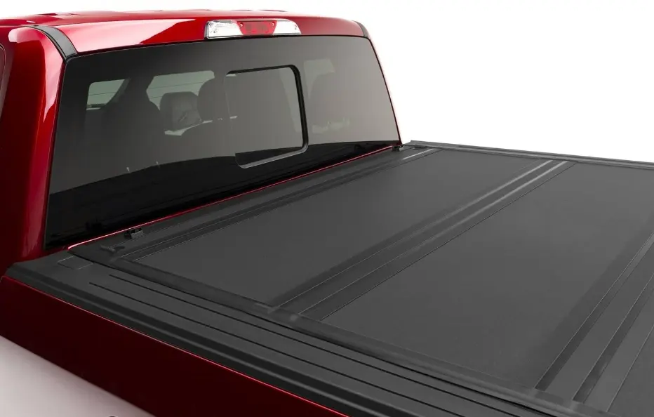 Bed Cover Offroad Pickup Truck Hard Quad Fold Tonneau Cover For F150 2021 2022 2023