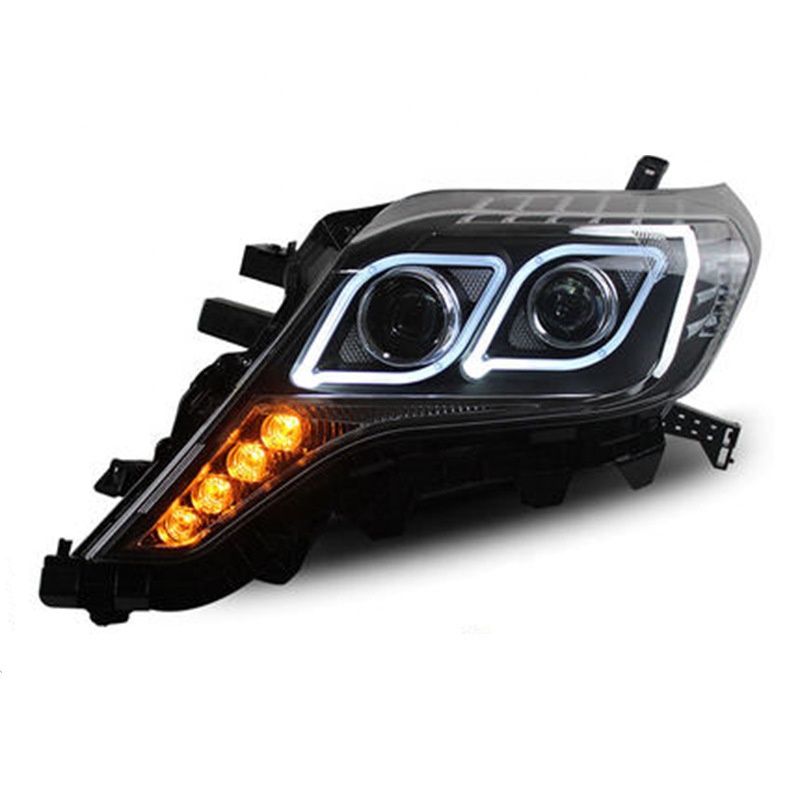 HW 4X4 Offroad Car LED Headlights Front Lamps For Land Cruiser Prado 2014-2017