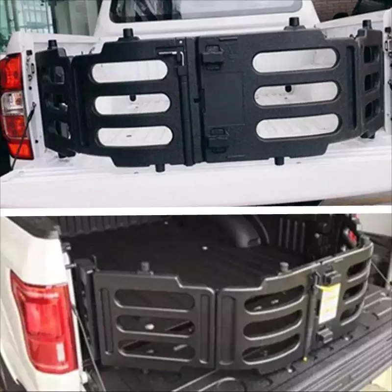 Pickup Truck Exterior Accessories Plastic Foldable Bed Extender for Ram 1500 2013-2018