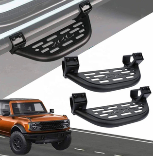 4x4 Offroad Black Car Accessories Side Steps for Ford Bronco 2021+