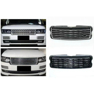Black and sliver L305 2013 upgrade to 2023 Newest Grille Front Grill for Range Rover Vogue L405 2013-2017