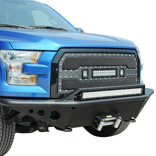 15-16 Tubolar Front Winch Bumper for Ford F150