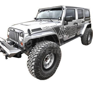 Aluminum Front Flares for Jeep Wrangler JK