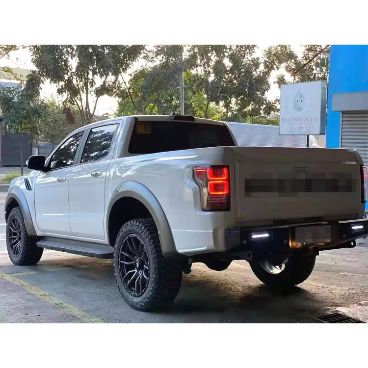 Automotive parts Front car bumpers body kit for Ford ranger 2012-2021 T6 T7 T8 upgrade Raptor F150