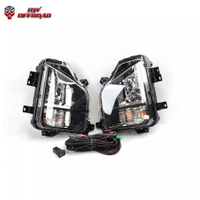 Replacement Auto LED DRL Fog Lights Cover Driving Lamp Assembly Kit Day Running Light DRL For Triton L200 2019+