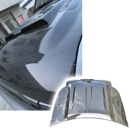 Carbon Fiber Hood Front Bonnet Engine Hood Cover For Land Rover Defender (90110) 2020-2024