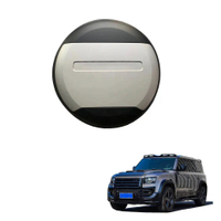 HW Grey Spare Tire Covers Spare Wheel Cover for Land Rover Defender 2020